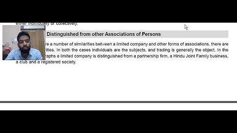 CS Foundation Paper 1 Business Environment and Law Chapter 7 Elements of Company Law 1 Part 2