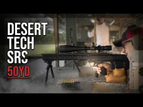 Zerando a 50yd com Desert Tech SRS calibre 6.5CM.
