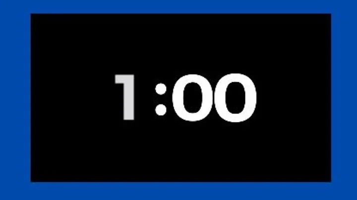 1 Minute Plank Timer #timer #plankchallenge