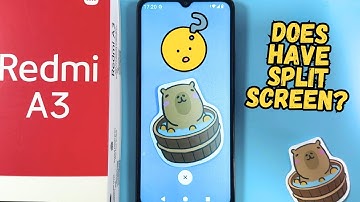 Does Xiaomi Redmi A3 Support Split Screen?