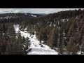 Flying over the mormon emigrant trail during our 4x4 run