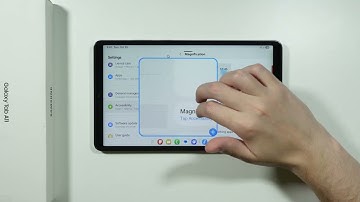 Samsung Galaxy Tab A11/A11+: Vergroting gebruiken
