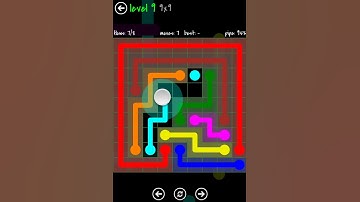 Flow Free - Green Pack 9X9 Walkthrough - Level 9