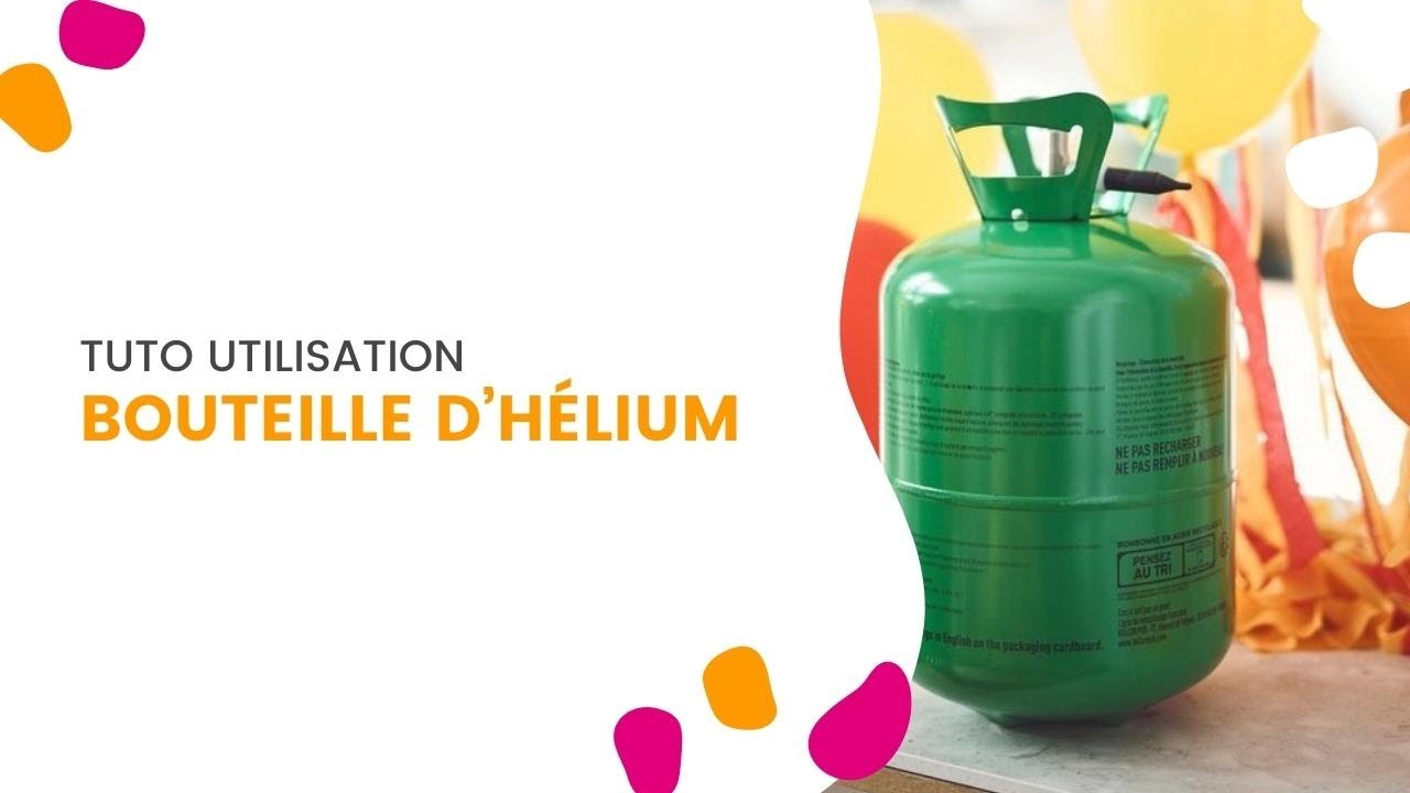 Location Bouteille Hélium pour 200 ballons