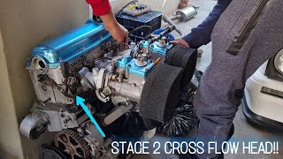WE ARE DOING THROTTLES ON THE YT! (ITB's 2l 8valve Cross flow)