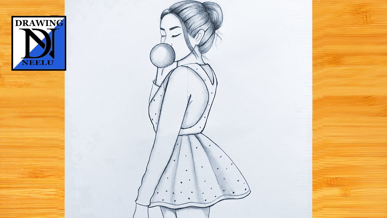 Bubble gum sketch by liquidruby on DeviantArt