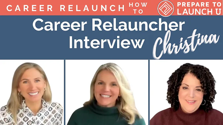 Career Relauncher Interview with Christina Singleton