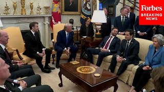 Thumbnail for BREAKING NEWS: Trump, Macron Take Multiple Questions From The Press During Oval Office Meeting