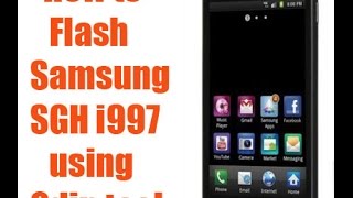 Samsung i997 Flash with Odin screenshot 5