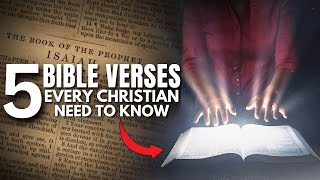 5 Life Changing Bible Verses You Can’t Ignore