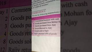 Journal Entries | purchase returns | sales returns # shorts #class 11