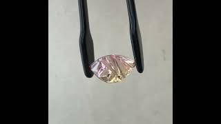 Bicolor Tourmaline Dreamscape™ Cut 3.17 carats #johndyergems #tourmaline #tourmalinejewelry