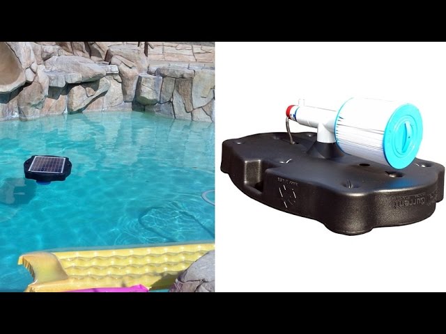 Floating Pool Pump And Filter Brand New Solar Powered Floating Pool