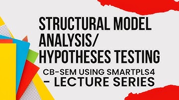 CBSEM using #SmartPLS4 | 11 | Simple Structural Model Analysis