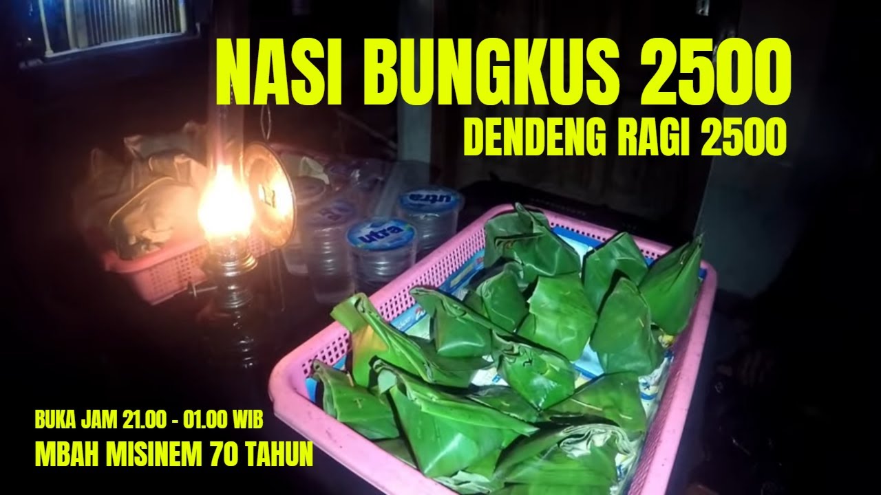 NASI BUNGKUS DAUN PISANG PALING MURAH SEDUNIA 