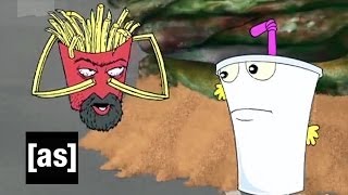 Hamburger Planet Aqua Teen Hunger Adult Swim