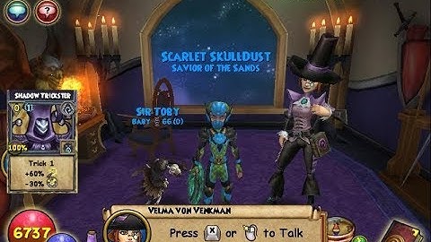 Shadow Trickster w/spell