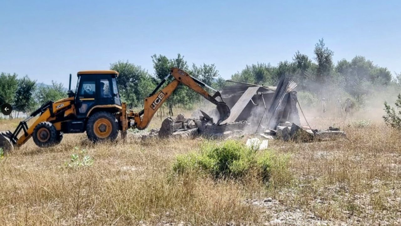 Jammu: Encroachments Removed From State Land at Malhori Jagir