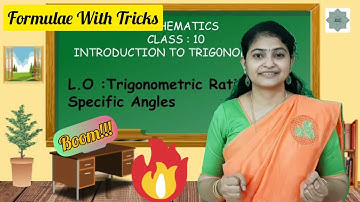 Trigonometric Ratios of some Specific Angles | CBSE Class 10 Maths Chapter 8- Part 2 | Jewel star |