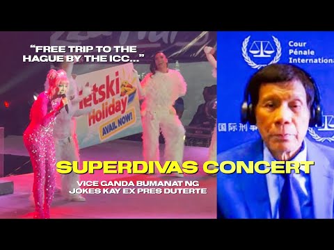 DAY 2 VICE GANDA MAY BANAT JOKES KAY EX PRESIDENT DUTERTE SUPERDIVAS CONCERT