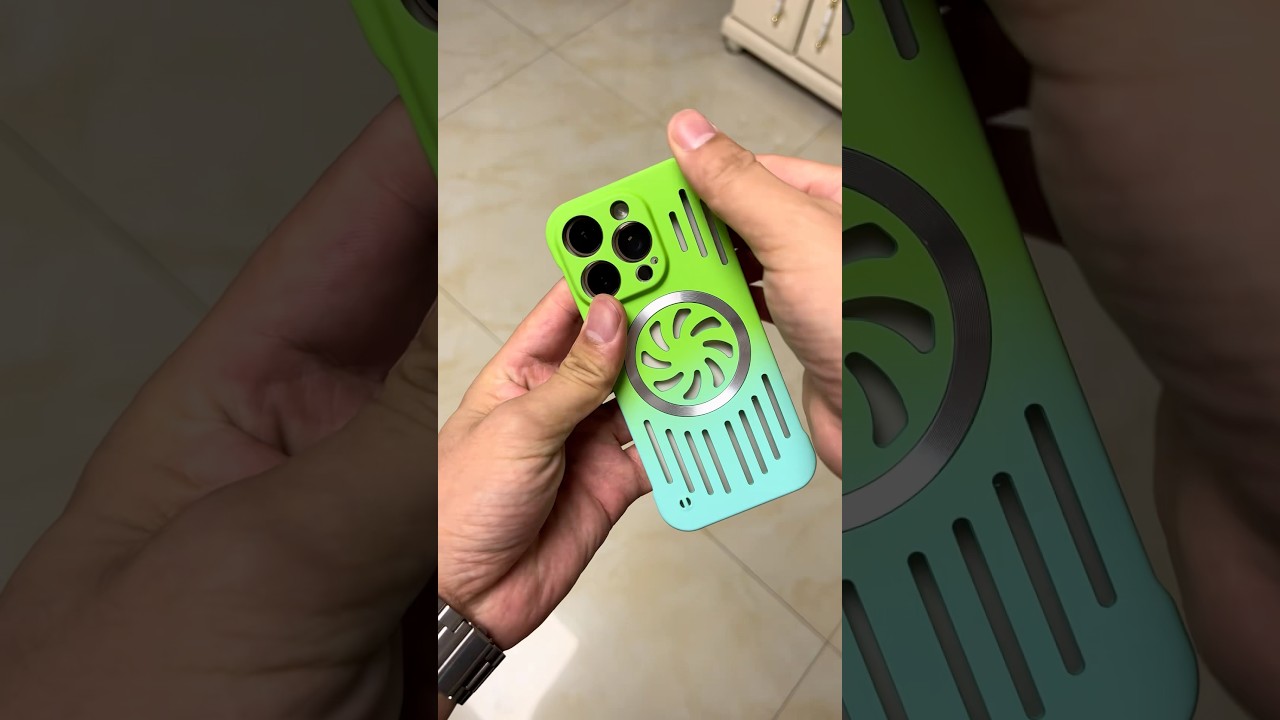 A new gradient color mobilephonecase that is cool and heat dissipating 