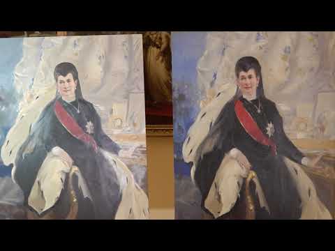 В Павловске копируют портрет Марии Павловны