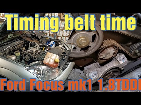 Ford Focus 1.8TDDI Timing Belt Job - YouTube