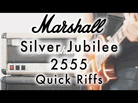 Riffing on an '88 Marshall Silver Jubilee 2555 with a Les Paul, Strat, and Jazzmaster