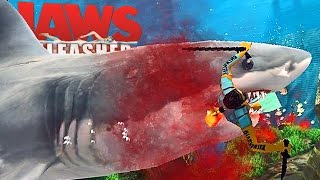 Jaws Unleashed - Tubarão Faminto, Festa Na Praia, Grande Explosão! | (#3) (PT-BR) Jogos De Tubarão screenshot 3