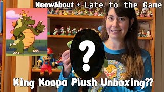 There's a plush of King Koopa from the Super Mario Bros Super Show? Unboxing Video!