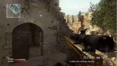 Pretty Sick TrickShot On Mw3-Erosion