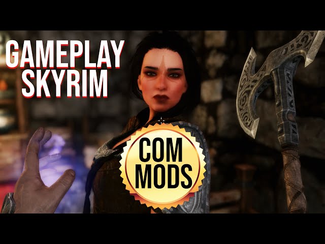 Vamos jogar Skyrim Special Edition com mod de tradução em PT-BR AO