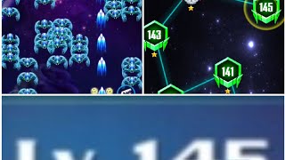 Galaxy attack Alien shooter level 145 (wave 1-7)