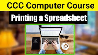 CCC Chapter 4 Printing a spreadsheet | CCC Computer Course | CCC Computer Class in Hindi | CCC Class