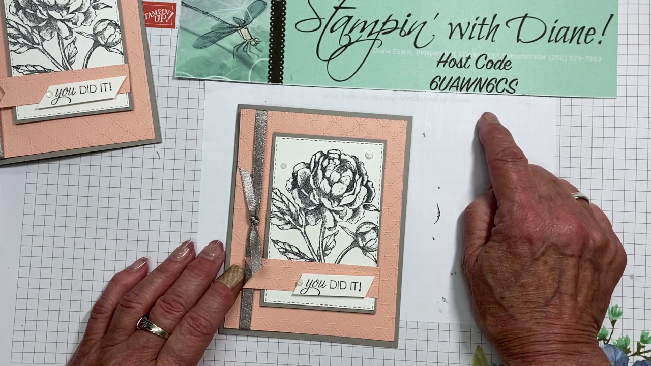 Prized Peony Simple Stampin' Up!® Card