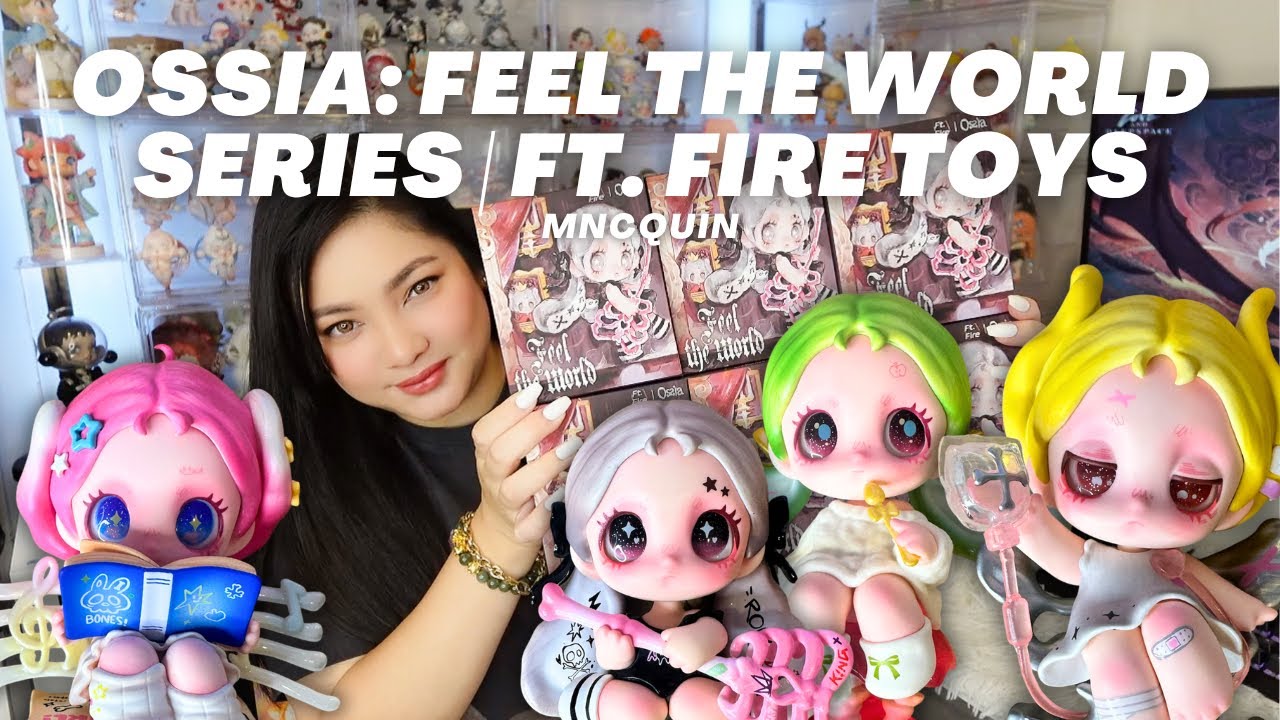 NEW Blind Box Art Toy IP! OSSIA from Ft. Fire!