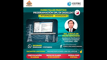 CURSO TALLER PRÁCTICO: PROGRAMACIÓN DPL EN DIGSILENT POWERFACTORY NIVEL INTERMEDIO AVANZADO