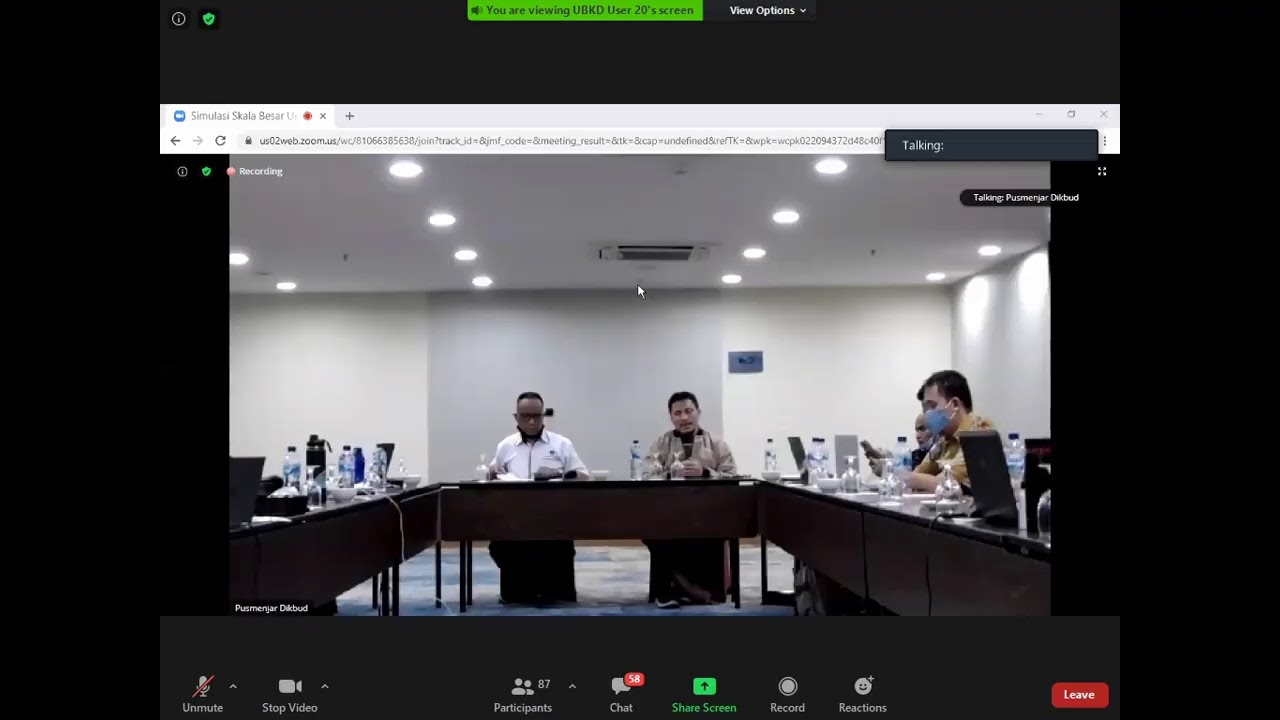 Simulasi Skala Besar Ssb Ubkd Akm Tahun 2020 2021 Youtube