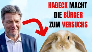 Robert Habeck gesteht und die Bürger gucken zu!