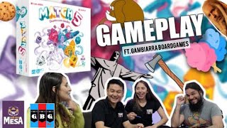 Match 5 Gameplay ft. Gambiarra Boardgames