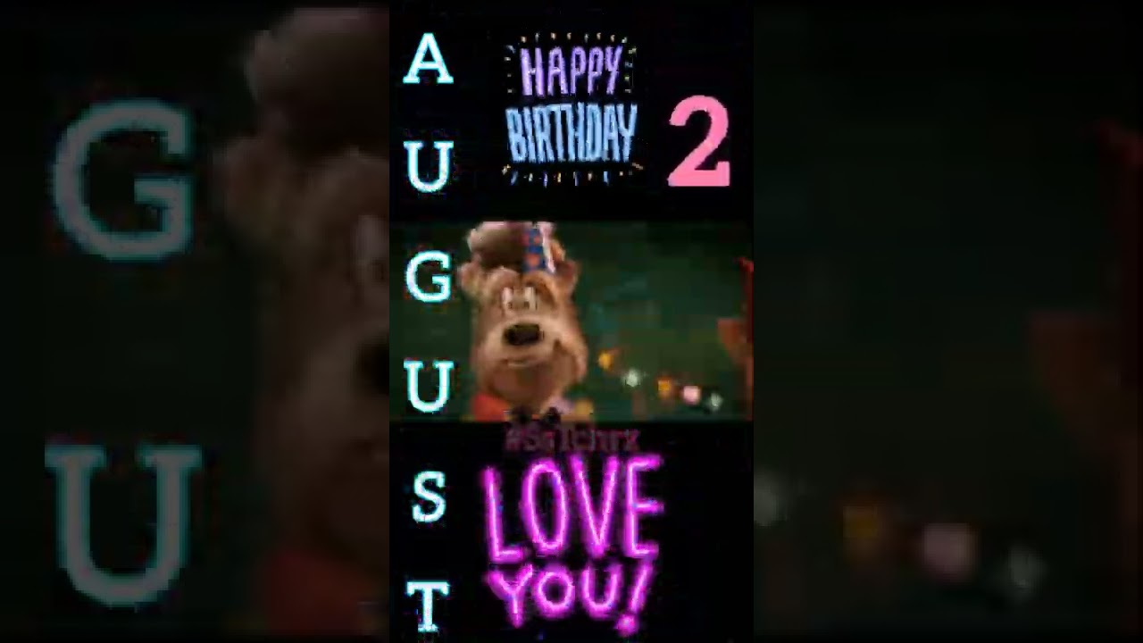 2 August Happy Birthday Status | HBD | Birthday Song | Birthday Wishes | Birthday Card(2)