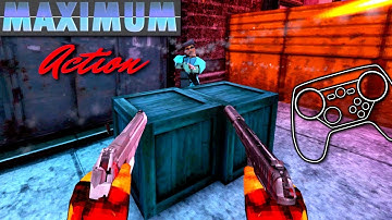 Maximum Action - Hong Kong Action Max Payne Slomo Pew Pew! w/ Steam Controller