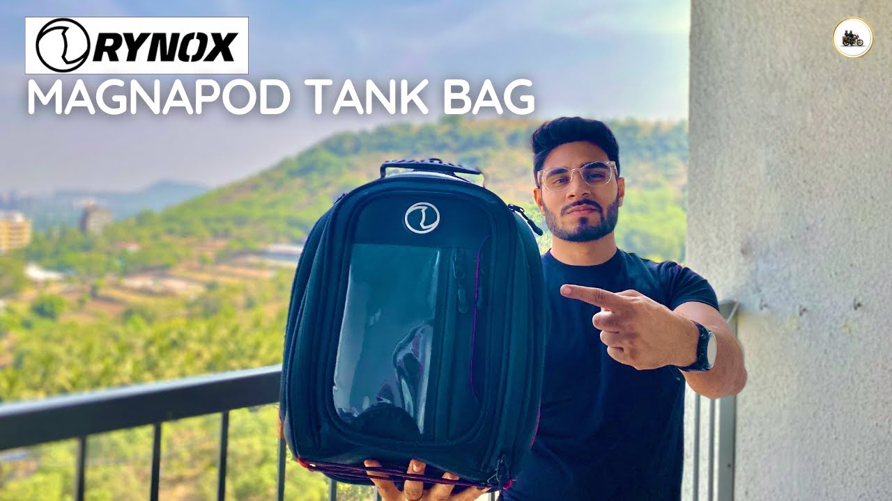 Rynox Magnapod Tank Bag 🎒 Best Tank Bag Unbox & Review Himalayan