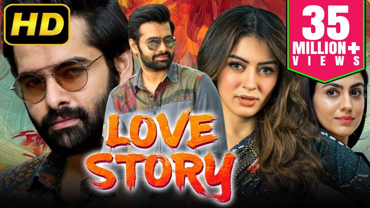 Love Story   Ram Pothinenis Romantic Hindi Dubbed HD Movie  Hansika Motwani