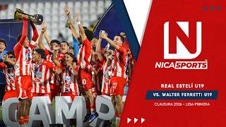 📡 EN VIVO - Liga Primera ⚽ Real Estelí U19 🆚 W. Ferretti U19 | Torneo Clausura 2026 - Final Vuelta