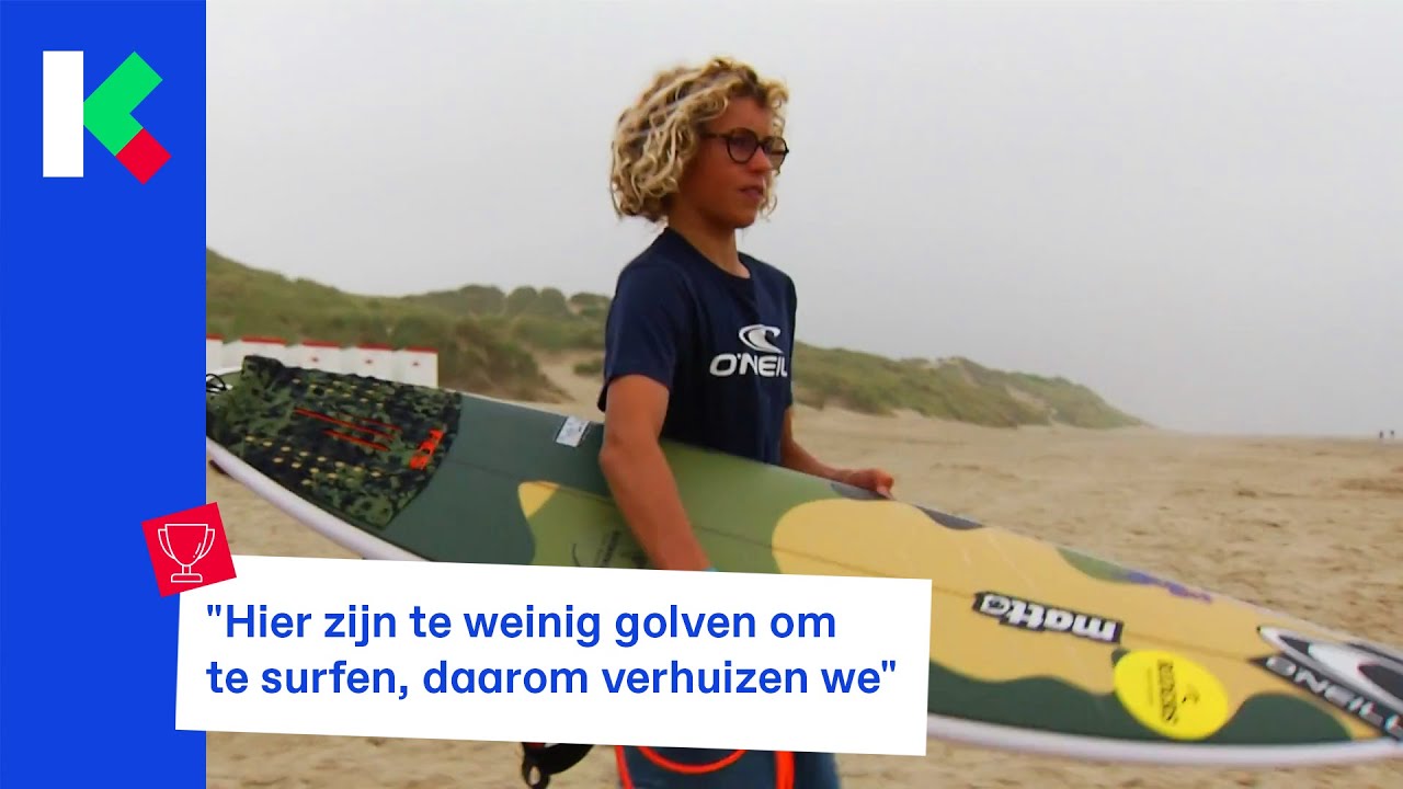 Kamiel verhuist naar Fuerteventura om er te surfen
