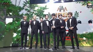 NCT dream | Mark speech too early ~ ENG, Korean, Chinese speech | Asia Artist Awards AAA