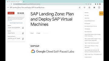 SAP Landing Zone: Plan and Deploy SAP Virtual Machines || #qwiklabs || #GSP1069