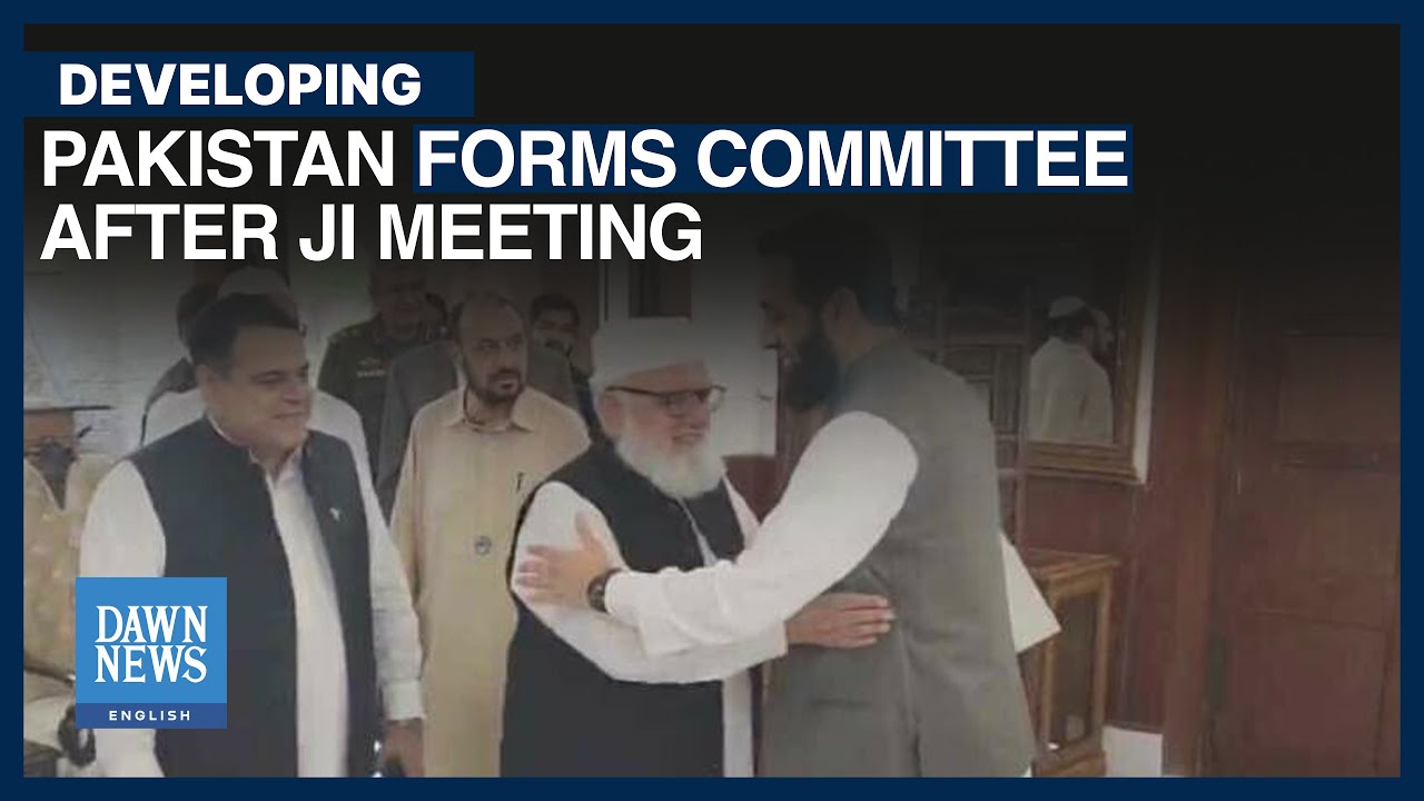 Pakistan Govt Forms Committee After Talks With JI | Dawn News English ...