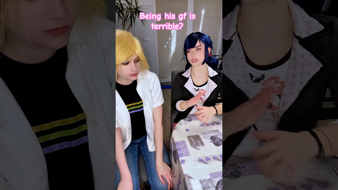 Everyone thinks you're my girlfriend | Adrien & Marinette @nikkihatsunecosplay #miraculous